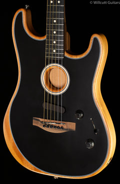 i*r様 Fender USA Acoustasonic Stratocaste Fender American Acoustasonic Stratocaster Black (789) - Willcutt