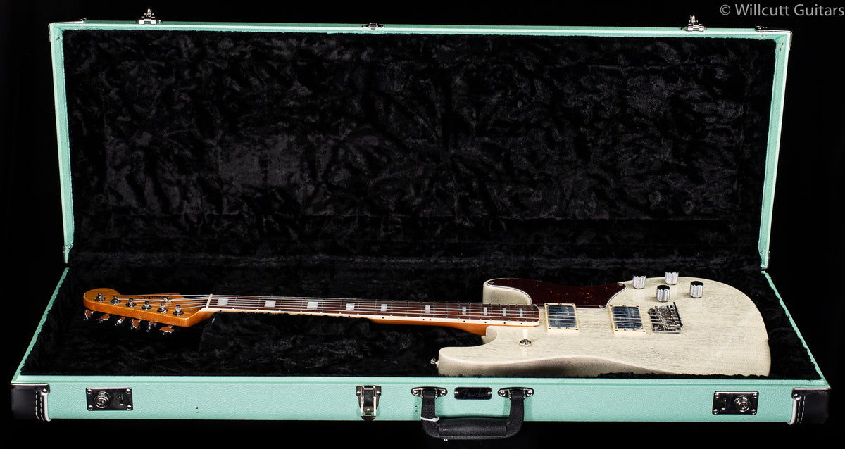 Fender Parallel Universe Volume II Uptown Stratocaster Static White Rosewood Fingerboard