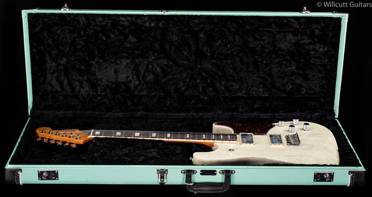 Fender Parallel Universe Volume II Uptown Stratocaster Static White Rosewood Fingerboard