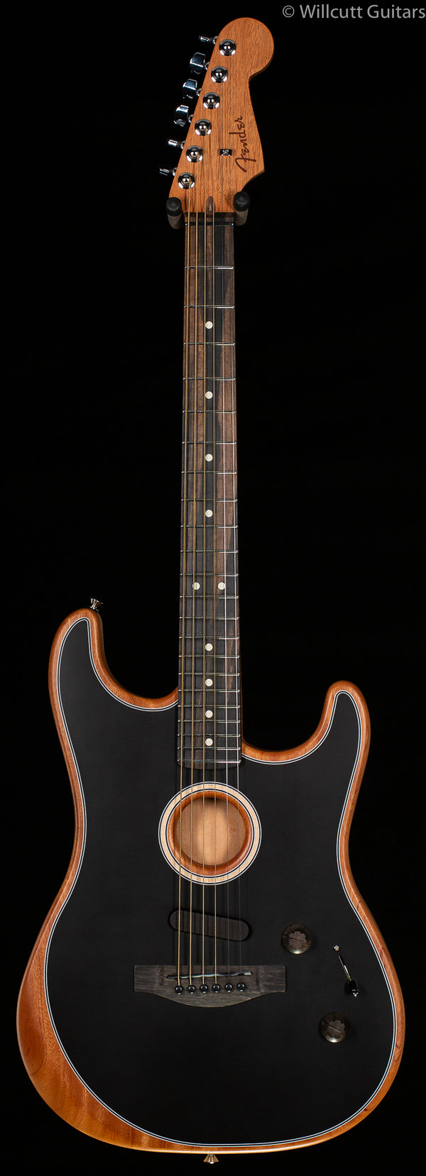 Fender American Acoustasonic Stratocaster Black (244) - Willcutt