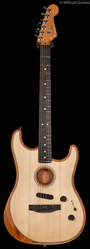 Fender American Acoustasonic Strat Natural Ebony Fingerboard