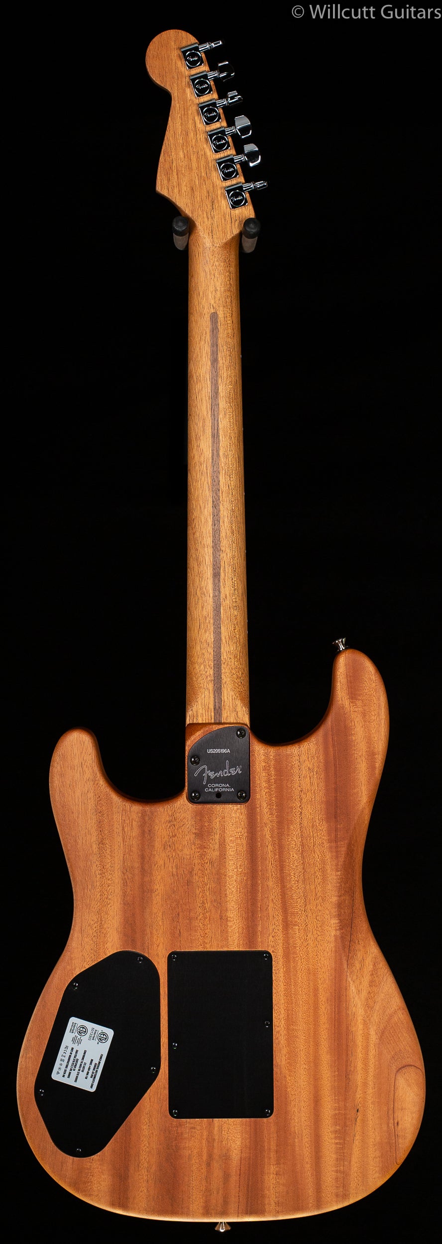 Fender American Acoustasonic Strat Natural Ebony Fingerboard (196)