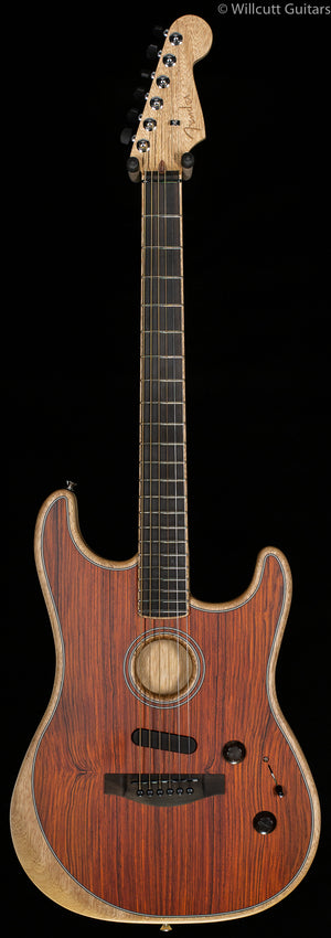 Fender American Acoustasonic Strat Ebony Fingerboard Cocobolo