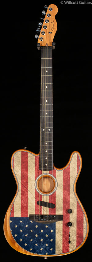 Fender American Acoustasonic Telecaster Flag