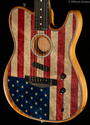 Fender American Acoustasonic Telecaster Flag