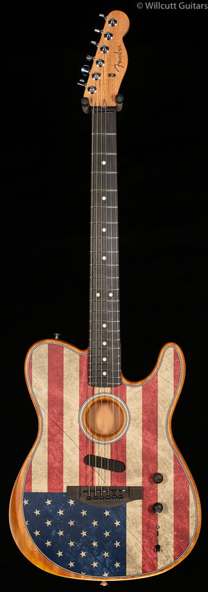 Fender American Acoustasonic Telecaster Flag