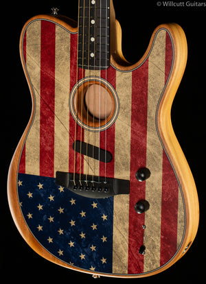 Fender American Acoustasonic Telecaster Flag