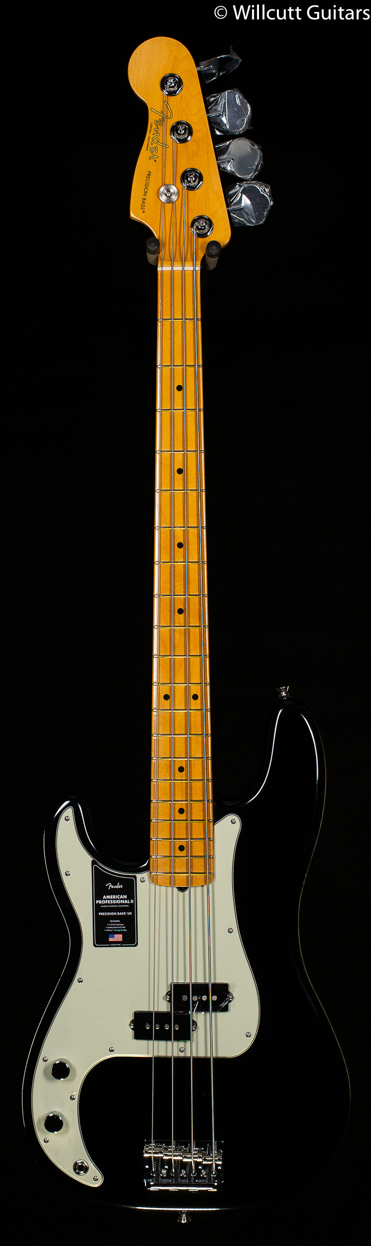 Fender American Professional II Precision Bass Maple Fingerboard Left-Hand Bass Guitar (490)