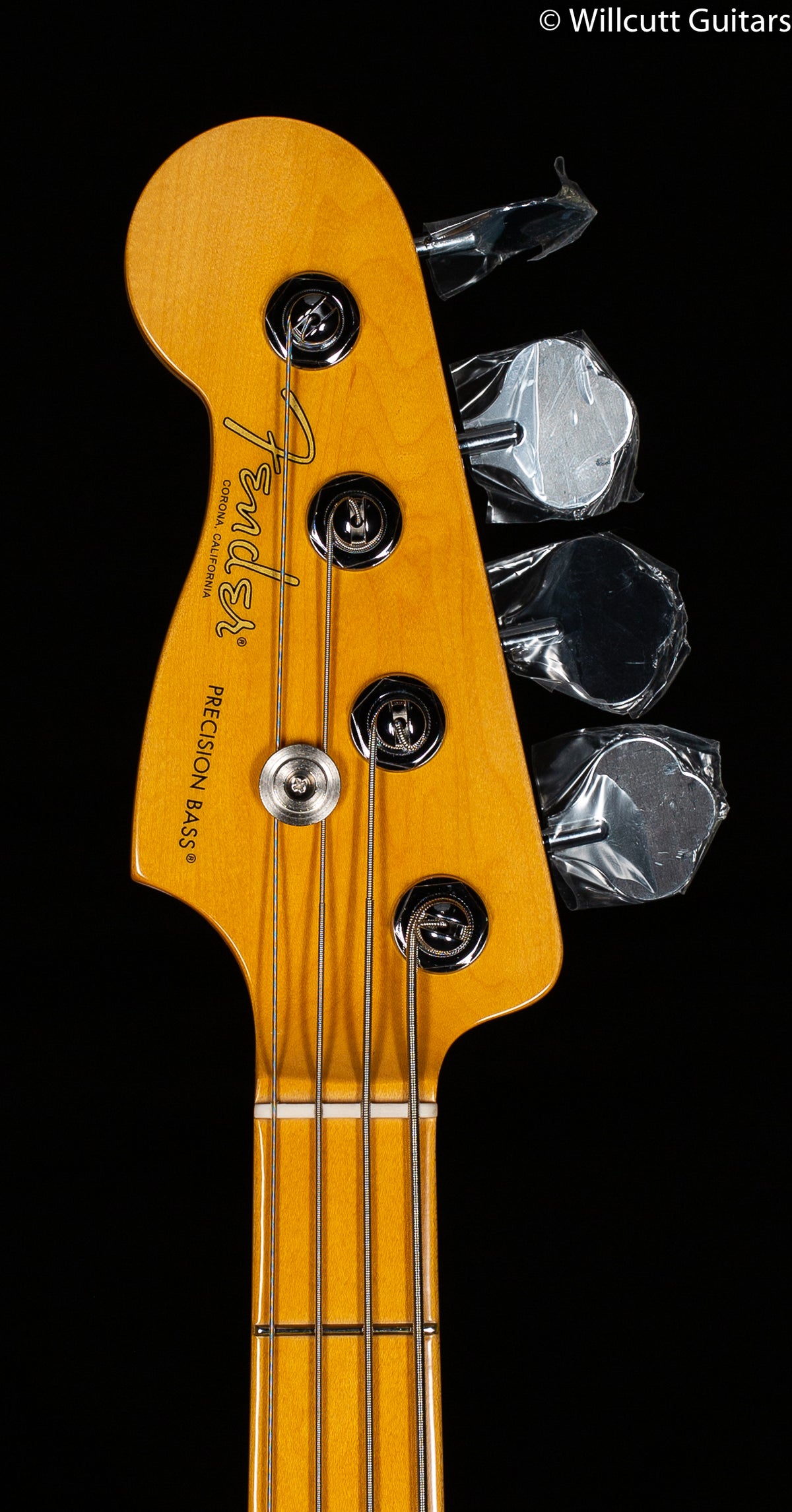 Fender American Professional II Precision Bass Maple Fingerboard Left-Hand Bass Guitar (490)