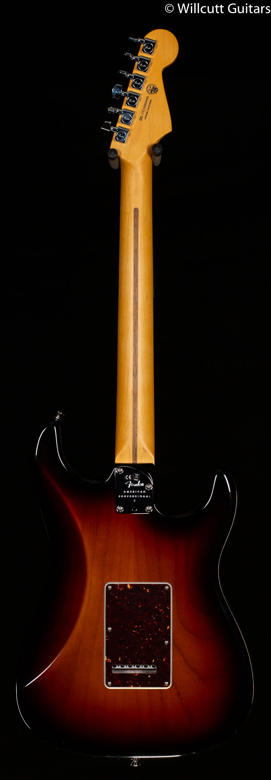 Fender American Professional II Stratocaster Rosewood Fingerboard 3-Color Sunburst Left-Hand (450)