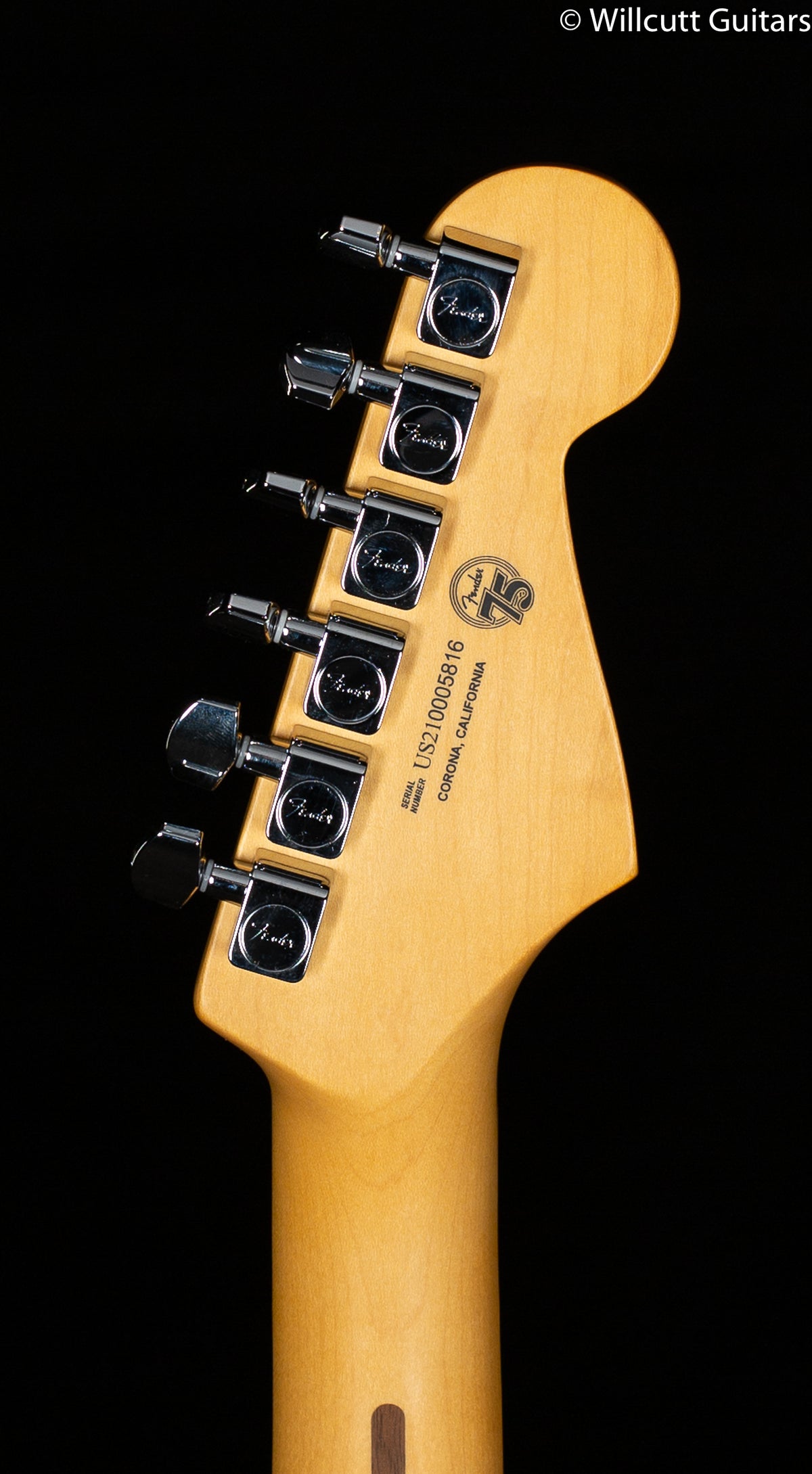 Fender American Professional II Stratocaster Left-Hand Maple Fingerboard Mercury
