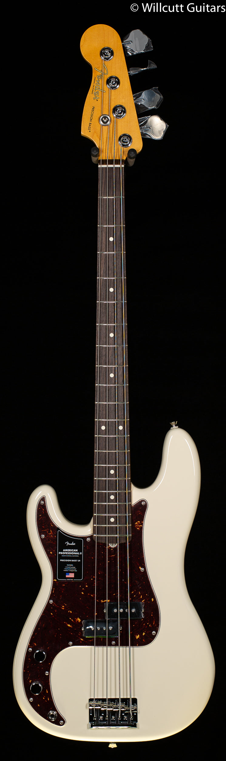 Fender American Professional II Precision Bass Olympic White Left-Hand