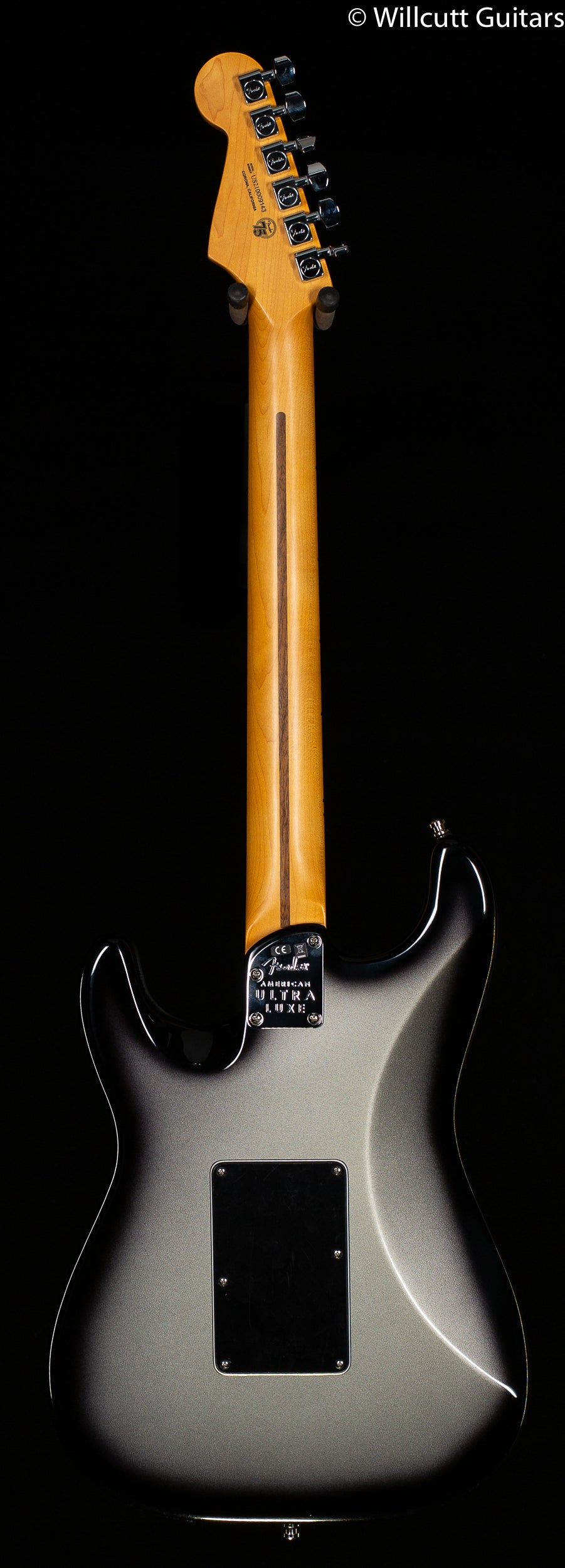 Fender Ultra Luxe Stratocaster Floyd Rose HSS Silverburst Maple Fingerboard