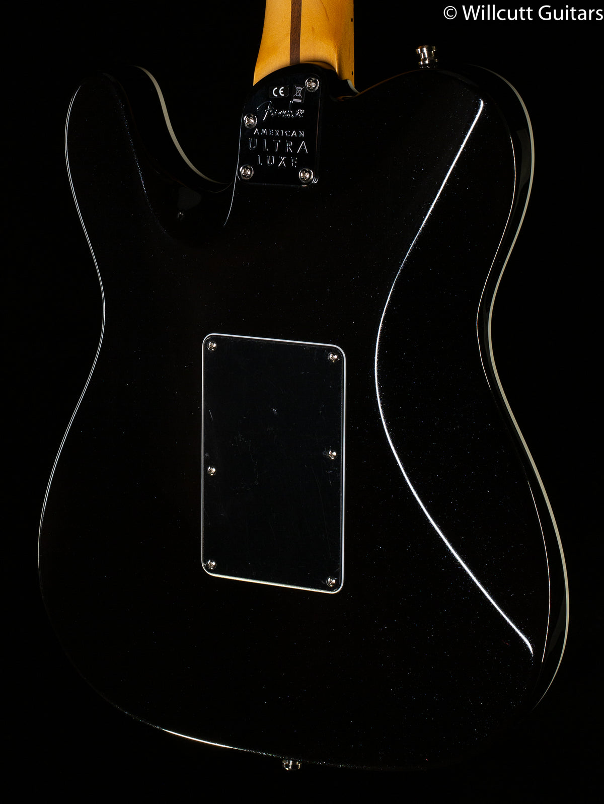 Fender Ultra Luxe Telecaster Floyd Rose HH Mystic Black Maple Fingerboard