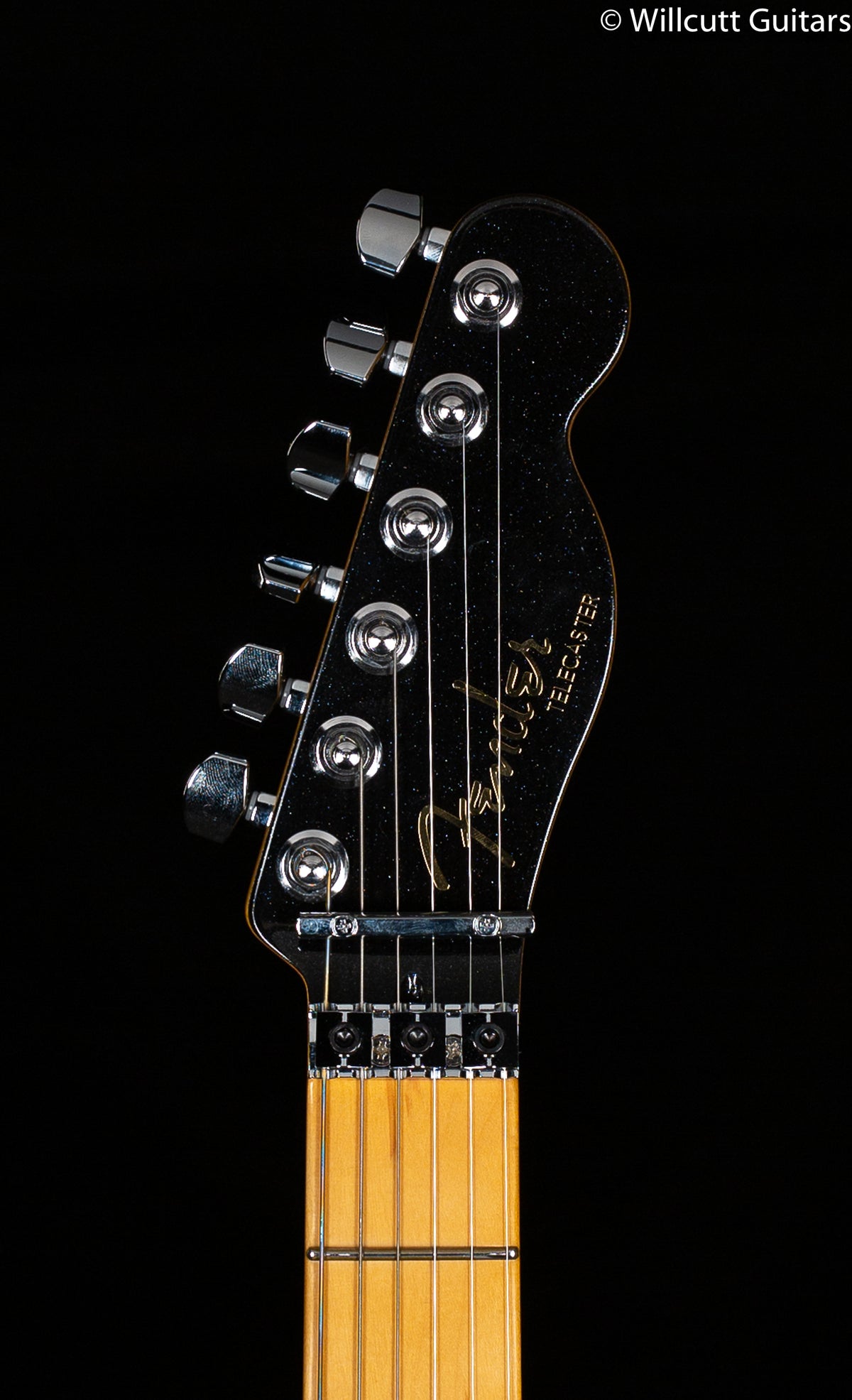 Fender Ultra Luxe Telecaster Floyd Rose HH Mystic Black Maple Fingerboard