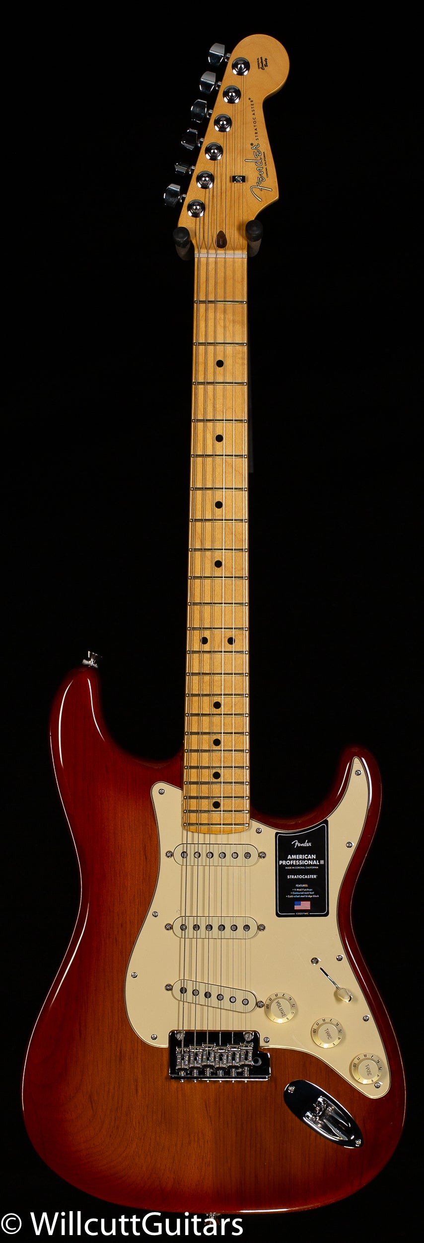 Fender American Professional II Stratocaster Sienna Sunburst Maple Fingerboard (629)