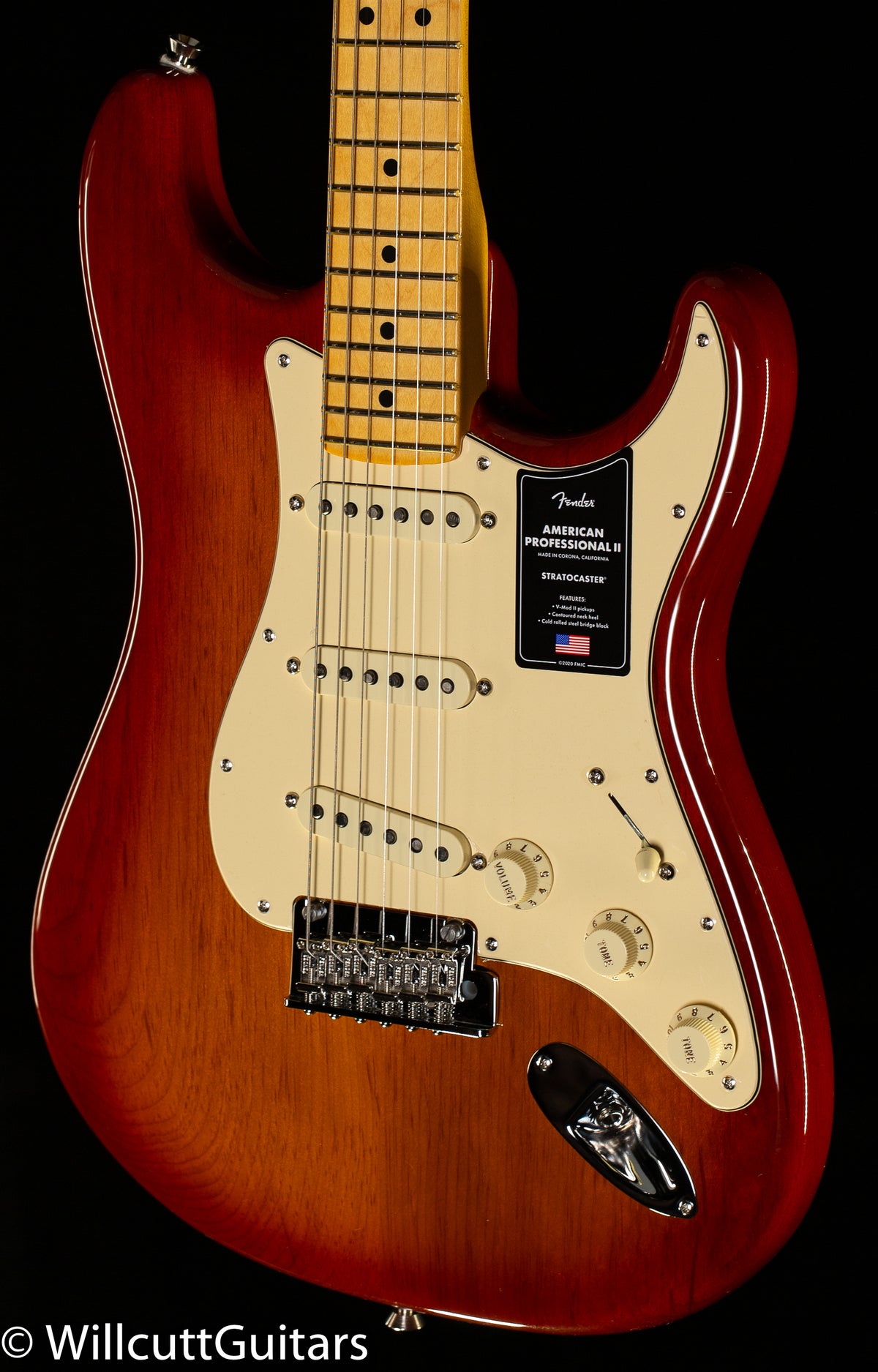 Fender American Professional II Stratocaster Sienna Sunburst Maple  Fingerboard