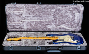 Fender American Ultra Stratocaster Maple Neck Cobra Blue Left Handed