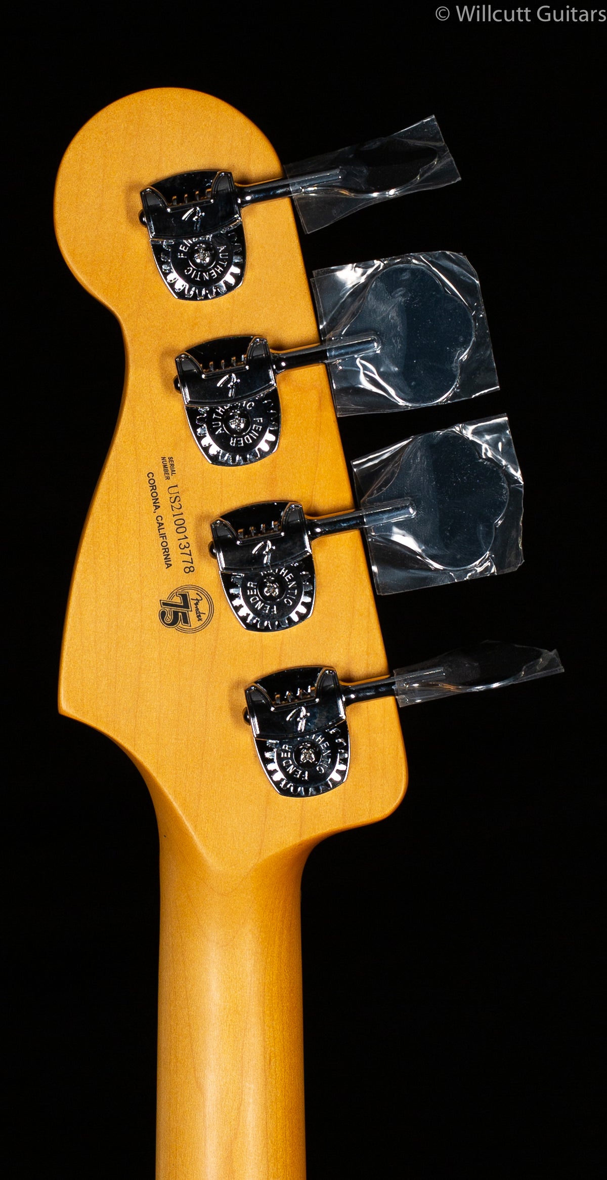 Fender American Professional II Precision Bass Mystic Surf Green Rosewood Fingerboard Bass Guitar