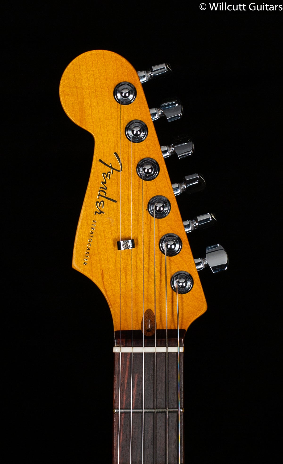 Fender American Ultra Stratocaster Left-Hand Rosewood Fingerboard Arctic Pearl (793)