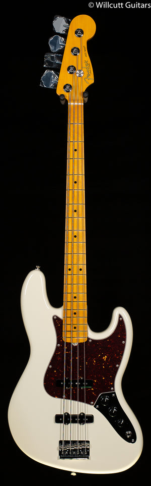 Fender American Professional II Jazz Bass Olympic White Maple Fingerboard