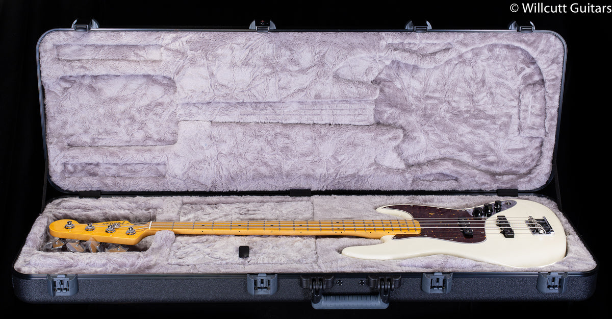 Fender American Professional II Jazz Bass Olympic White Maple Fingerboard