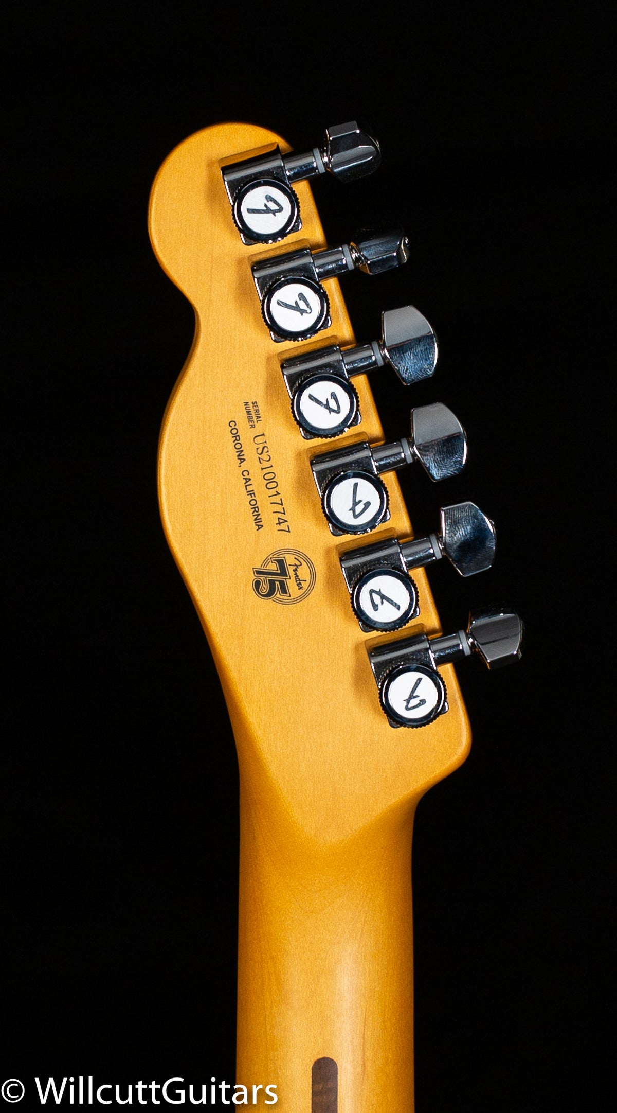 Fender Ultra Luxe Telecaster Rosewood Fingerboard Transparent Surf Green