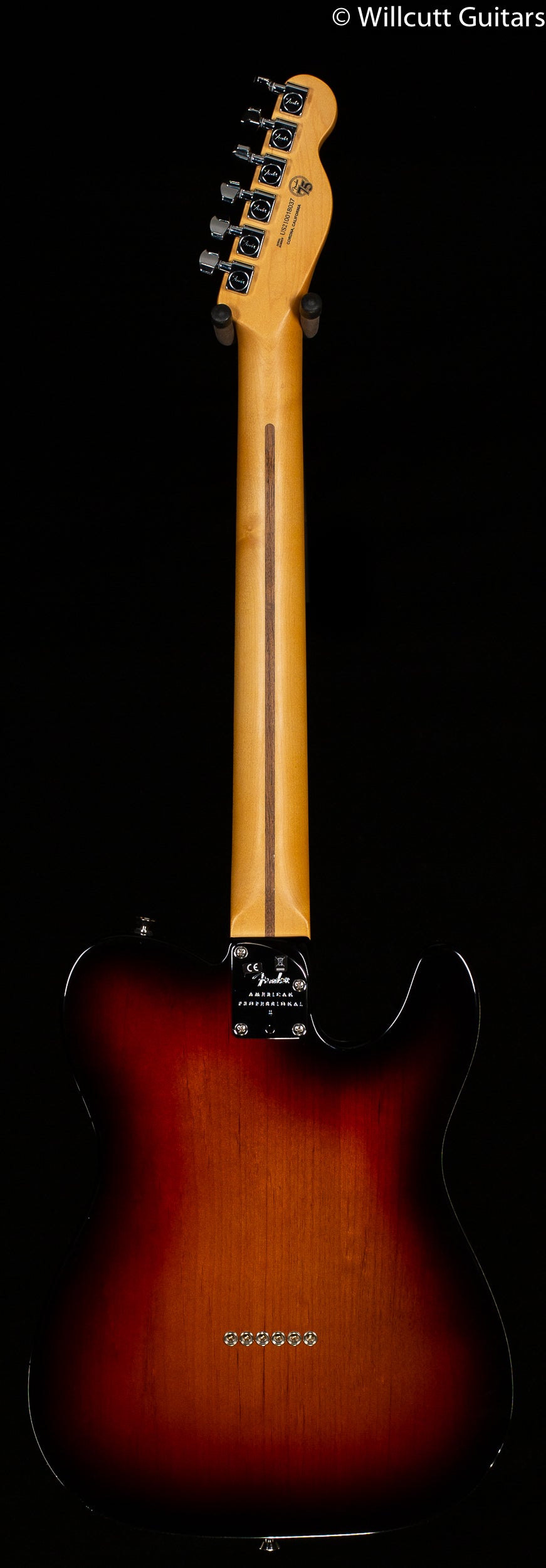 Fender American Professional II Telecaster Rosewood Fingerboard 3-Color Sunburst Left-Hand