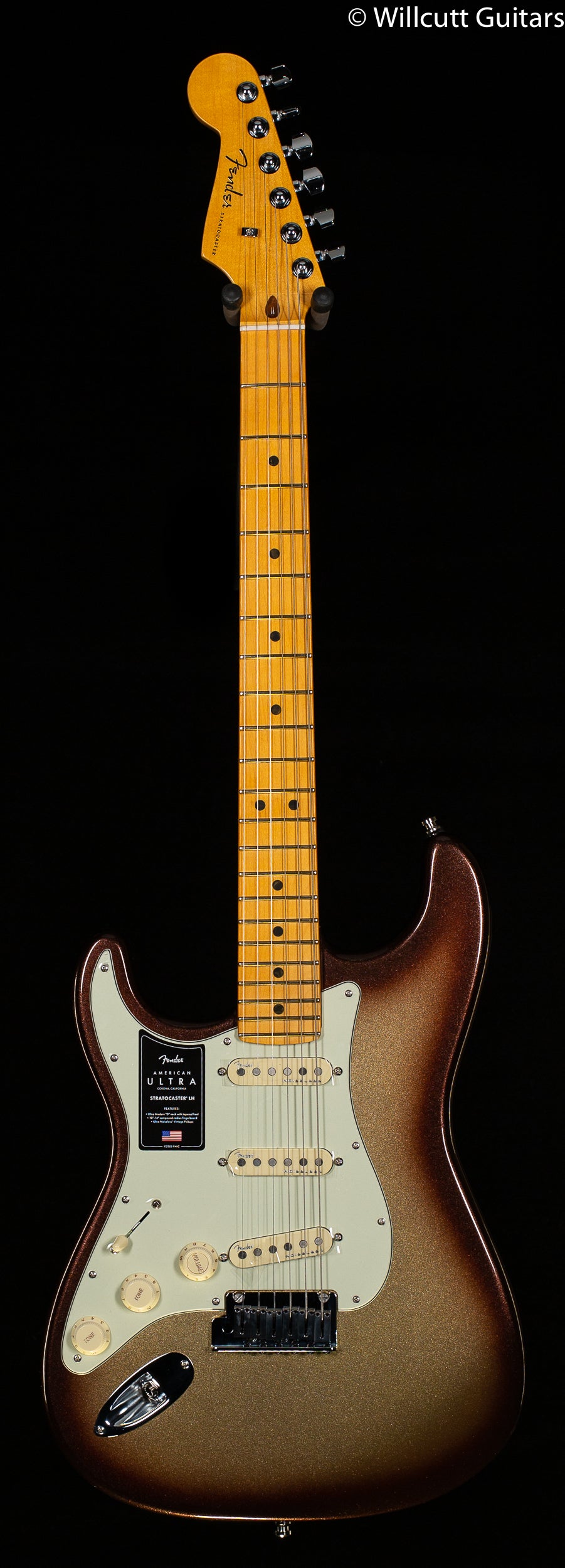Fender American Ultra Stratocaster Mocha Burst Maple Fingerboard Left-Handed (224)