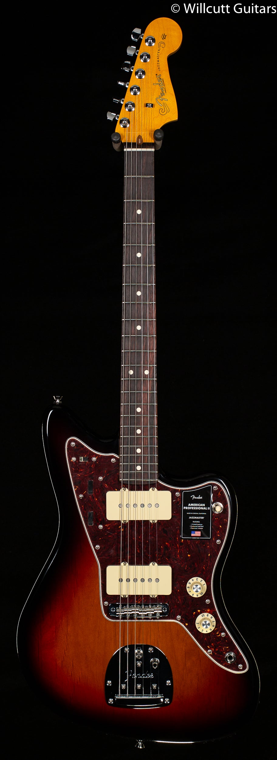 Fender American Professional II Jazzmaster Rosewood Fingerboard 3-Color Sunburst