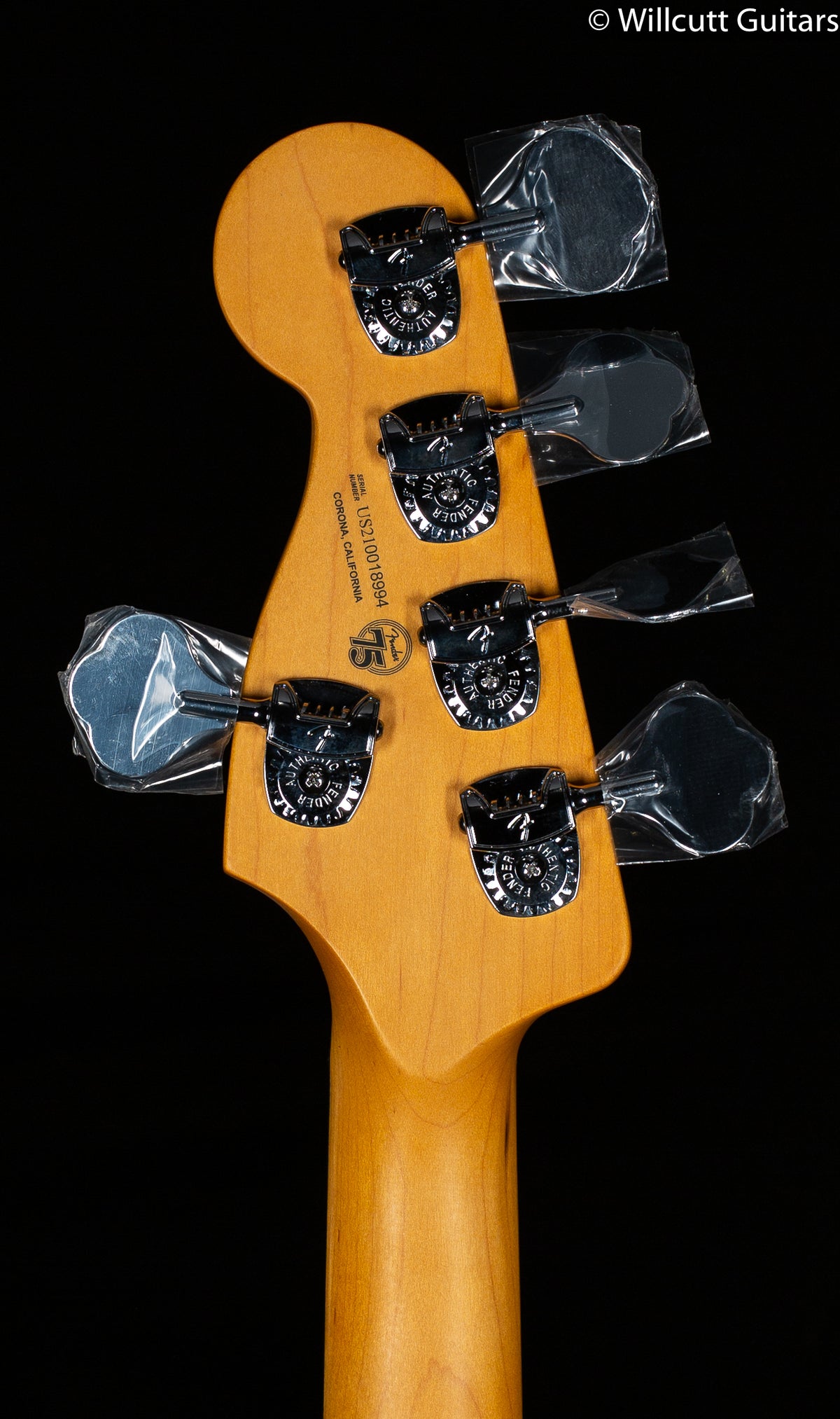 Fender American Ultra Jazz Bass V Arctic Pearl