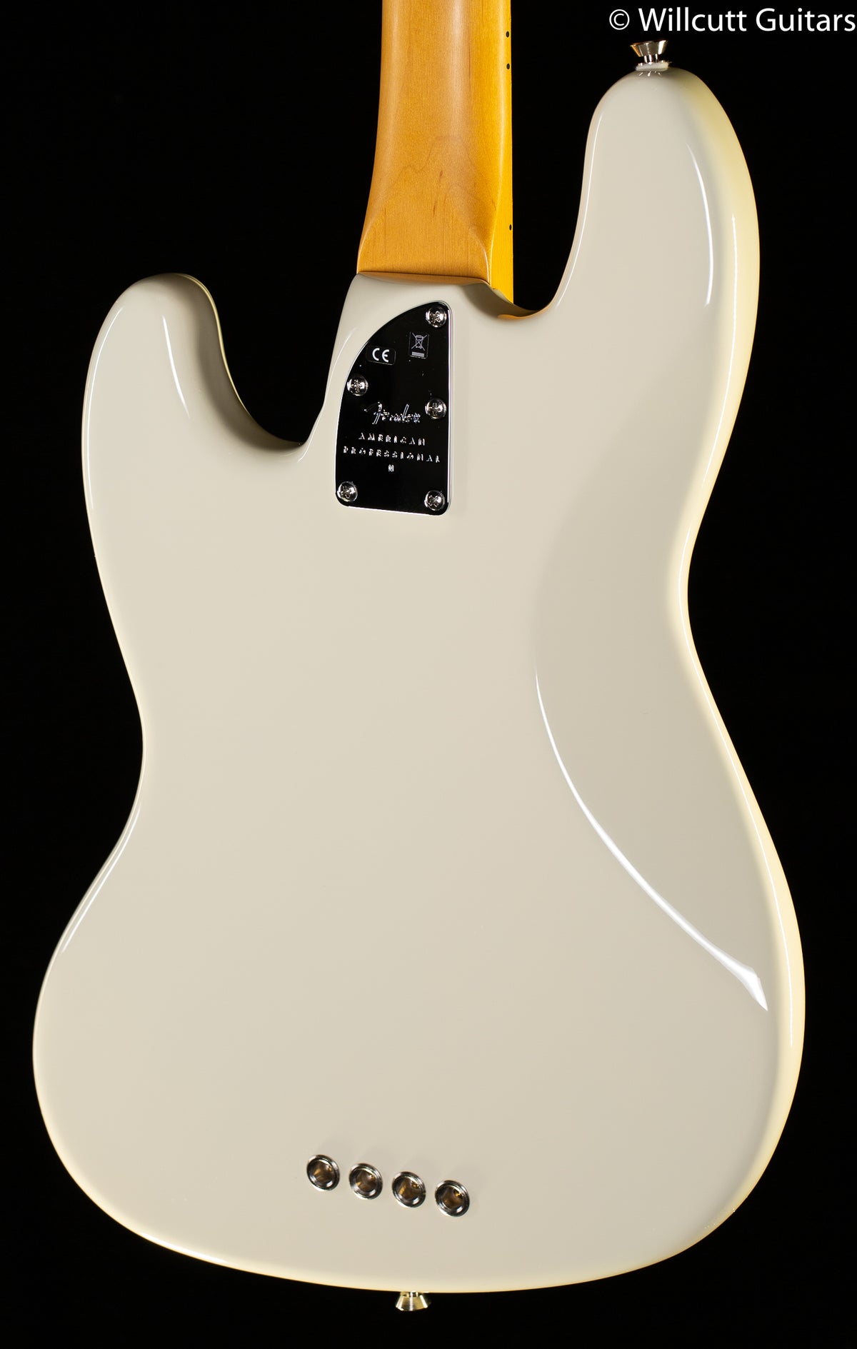 Fender American Professional II Jazz Bass Olympic White Maple Fingerboard