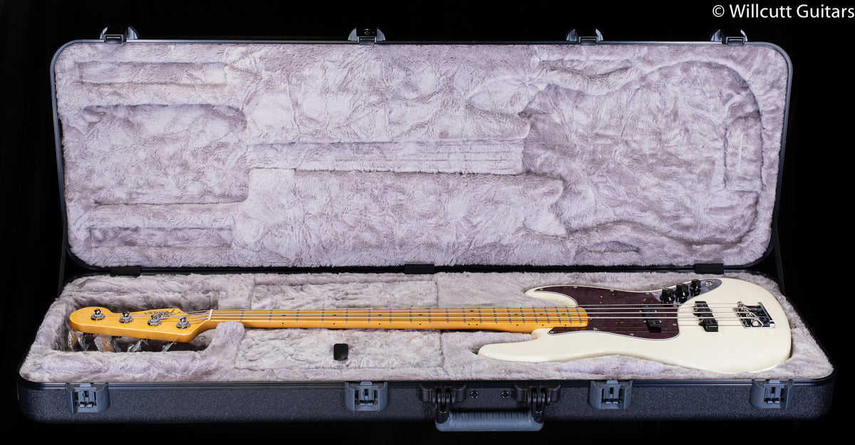 Fender American Professional II Jazz Bass Olympic White Maple Fingerboard