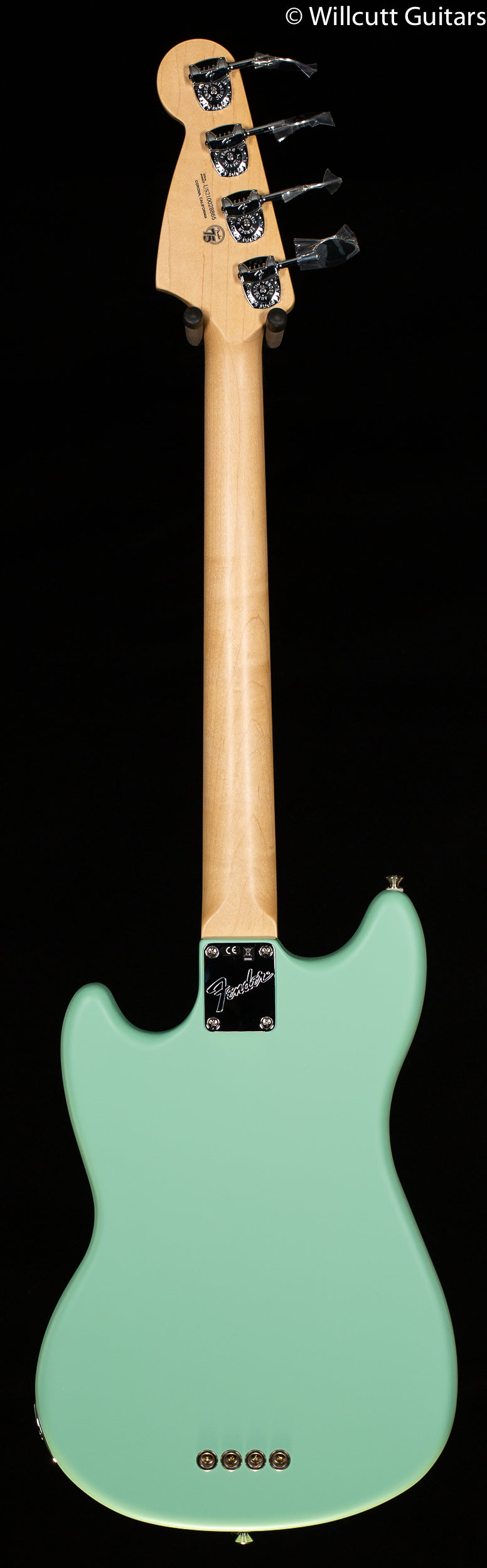 Fender American Performer Mustang Bass RW Satin Surf Green