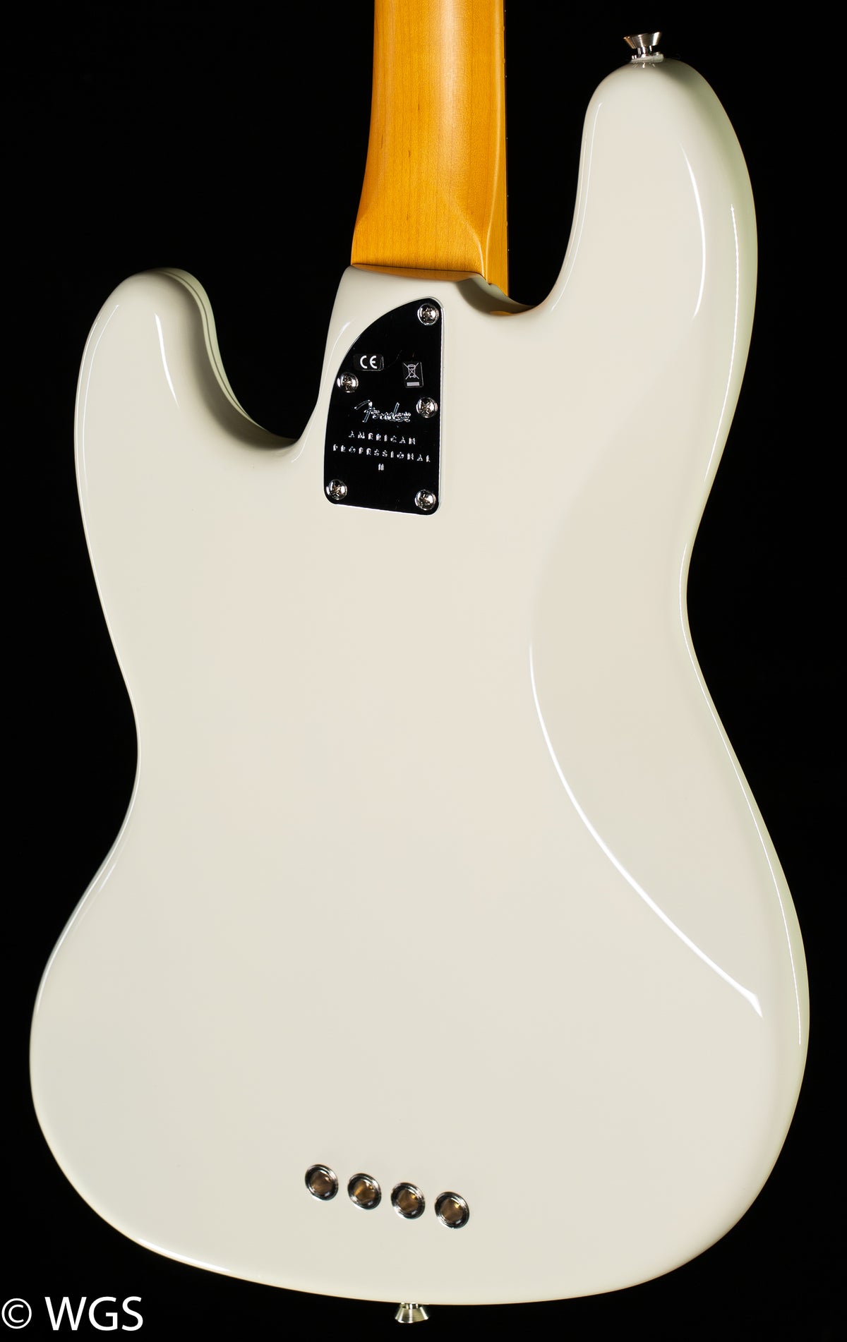 Fender American Professional II Jazz Bass Olympic White Rosewood Fingerboard