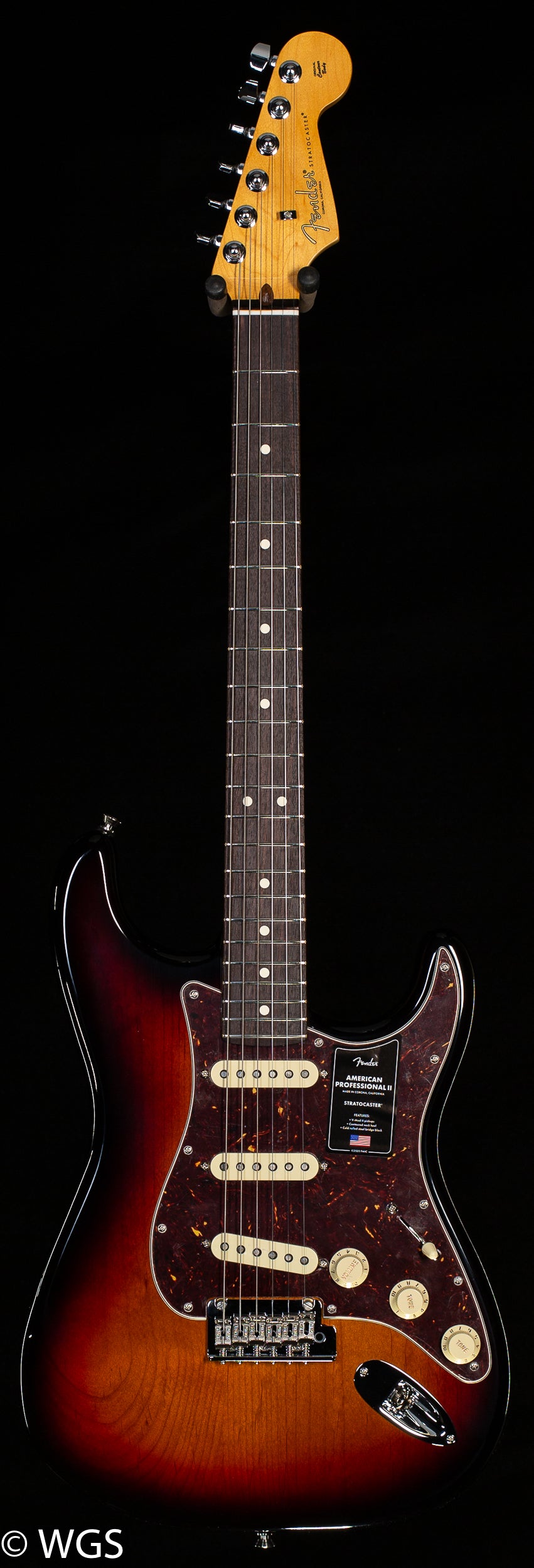 Fender American Professional II Stratocaster 3-Color Sunburst Rosewood Fingerboard (229)