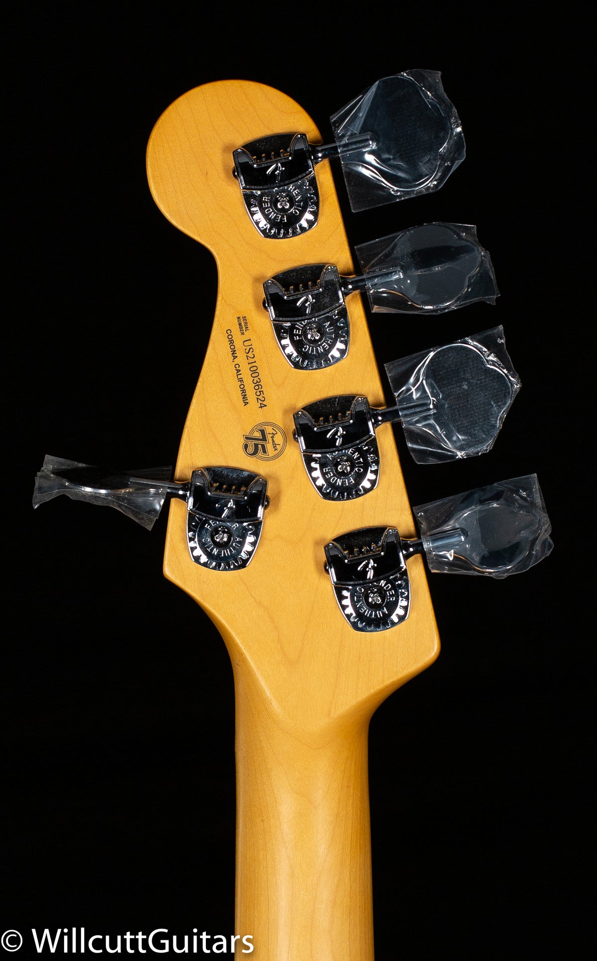 Fender American Professional II Jazz Bass V Roasted Pine Maple Fingerboard Bass Guitar (524)