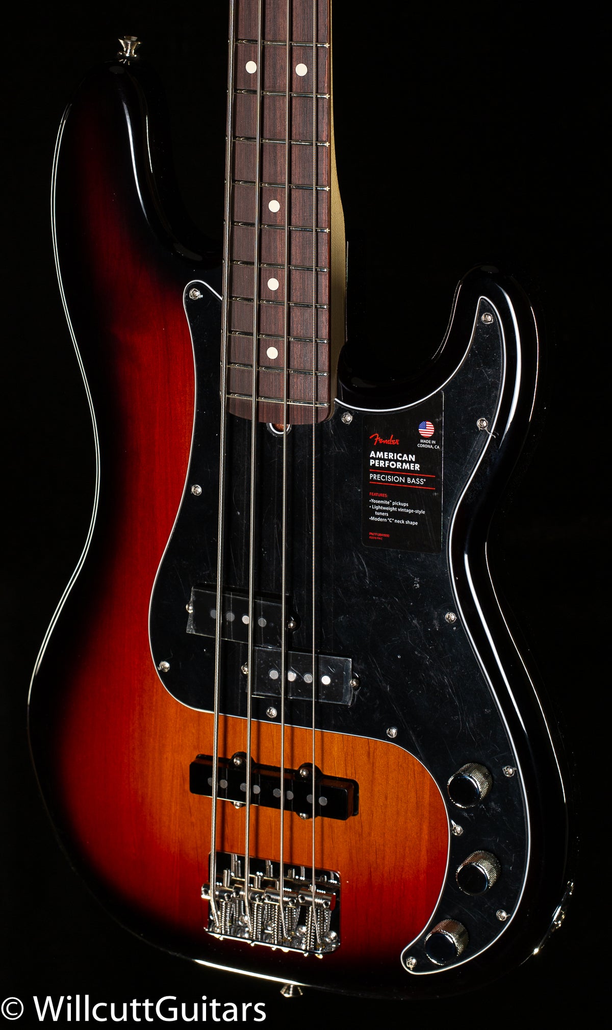 Fender American Performer Precision Bass RW 3-Color Sunburst