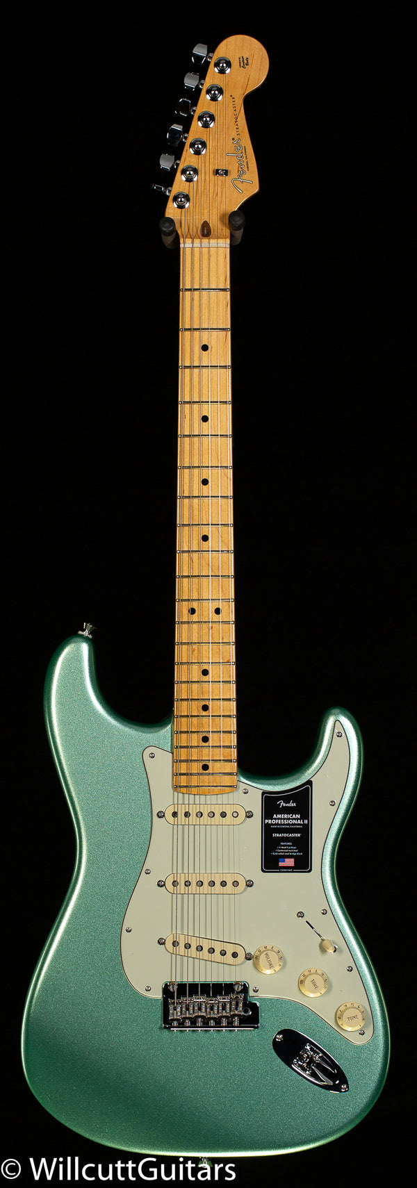 Fender American Professional II Stratocaster Mystic Surf Green