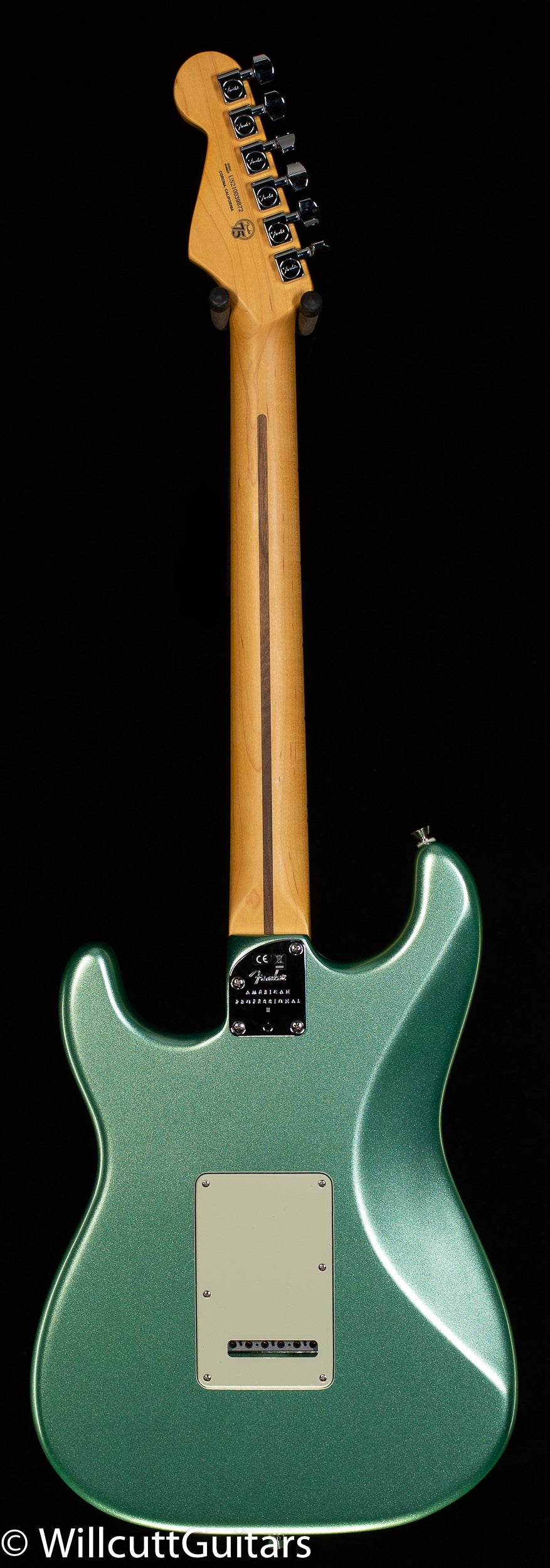 Fender American Professional II Stratocaster Mystic Surf Green Maple Fingerboard (872)