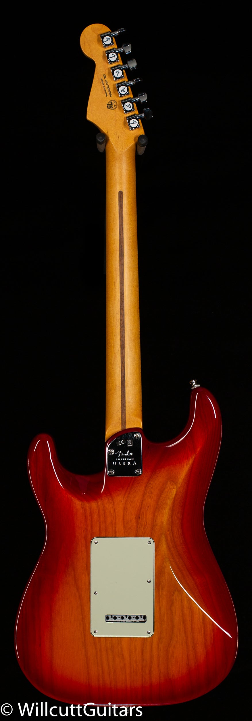 Fender American Ultra Stratocaster Plasma Red Burst Rosewood Fingerboard