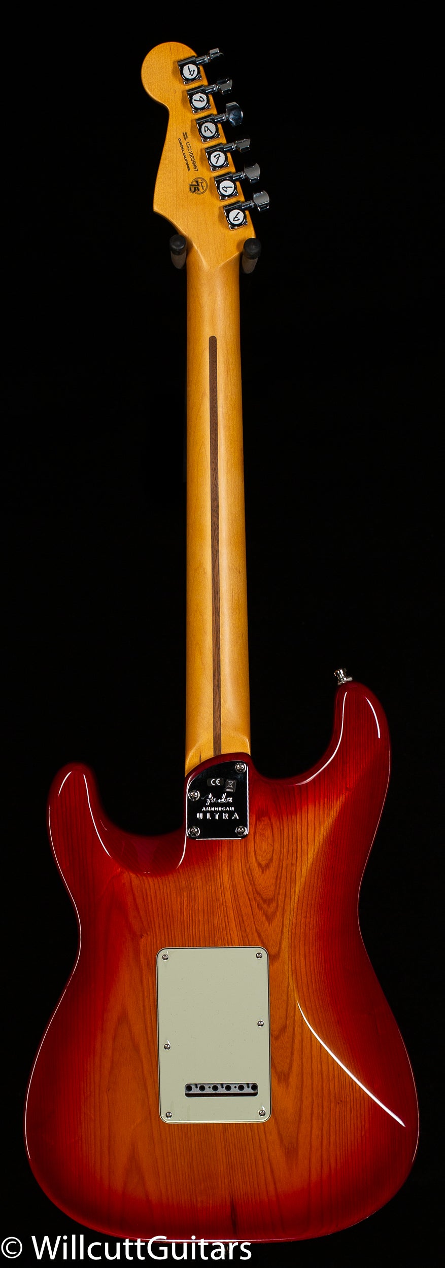 Fender American Ultra Stratocaster Plasma Red Burst Rosewood Fingerboard