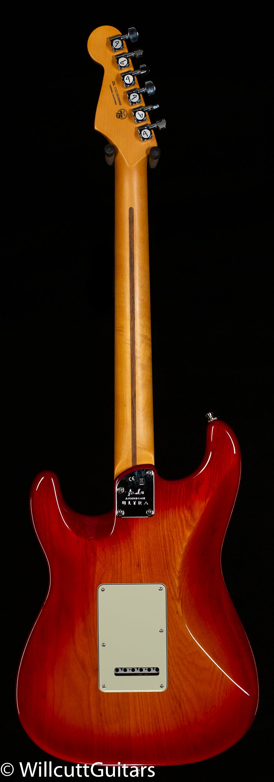 Fender American Ultra Stratocaster Plasma Red Burst Rosewood Fingerboard