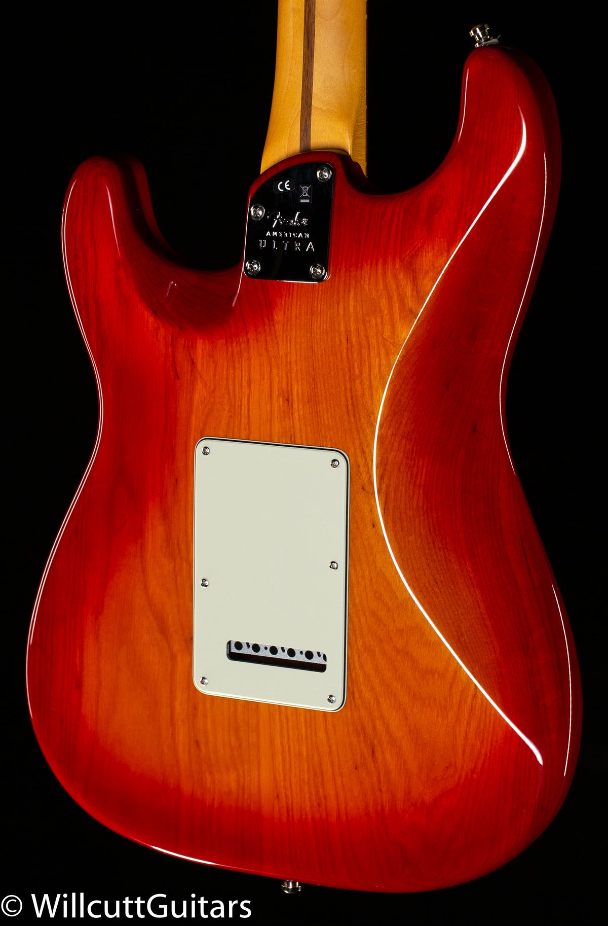 Fender American Ultra Stratocaster Plasma Red Burst Rosewood Fingerboard