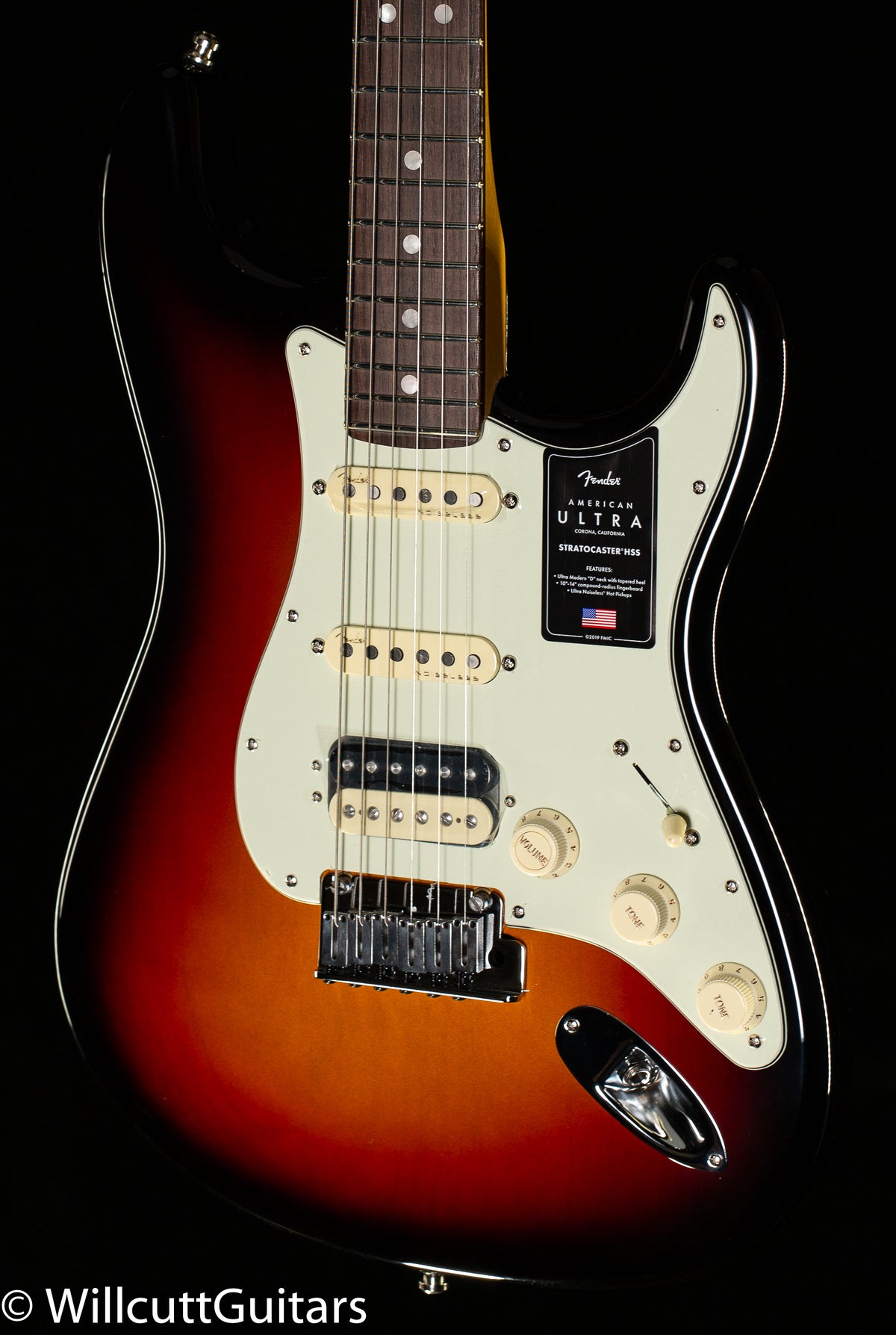 Fender American Ultra Stratocaster HSS Ultraburst