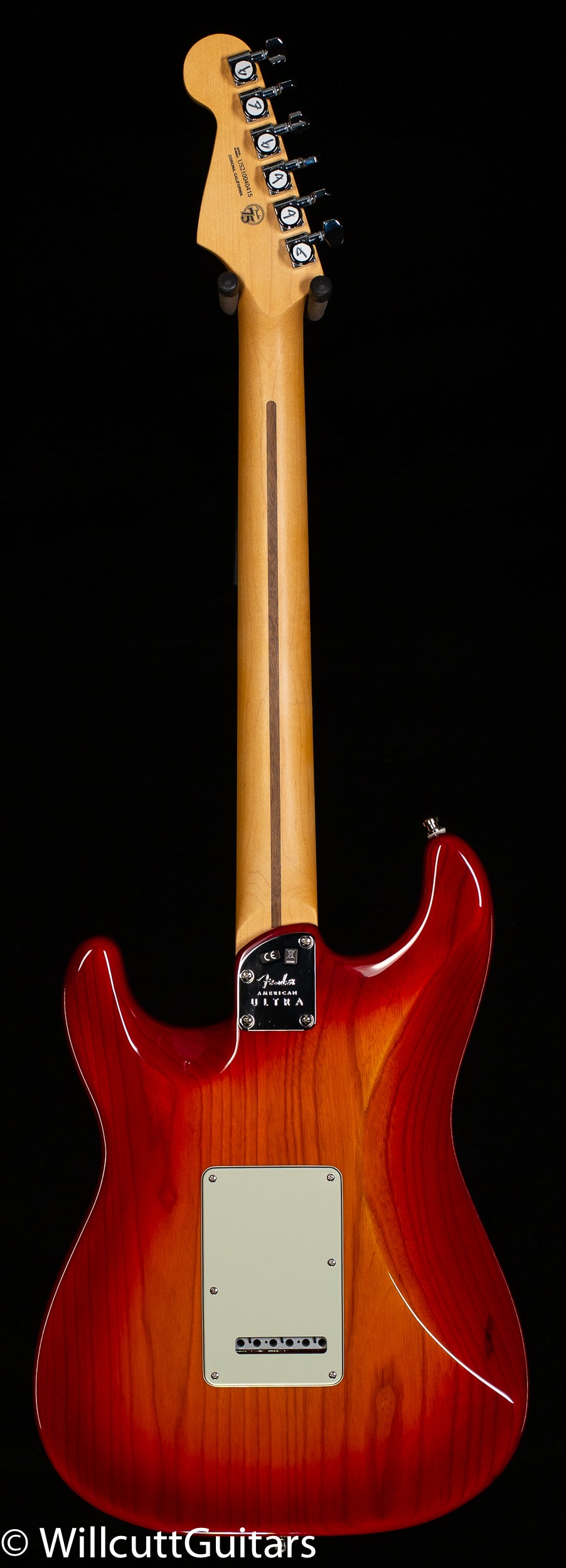 Fender American Ultra Stratocaster Plasma Red Burst Rosewood Fingerboard