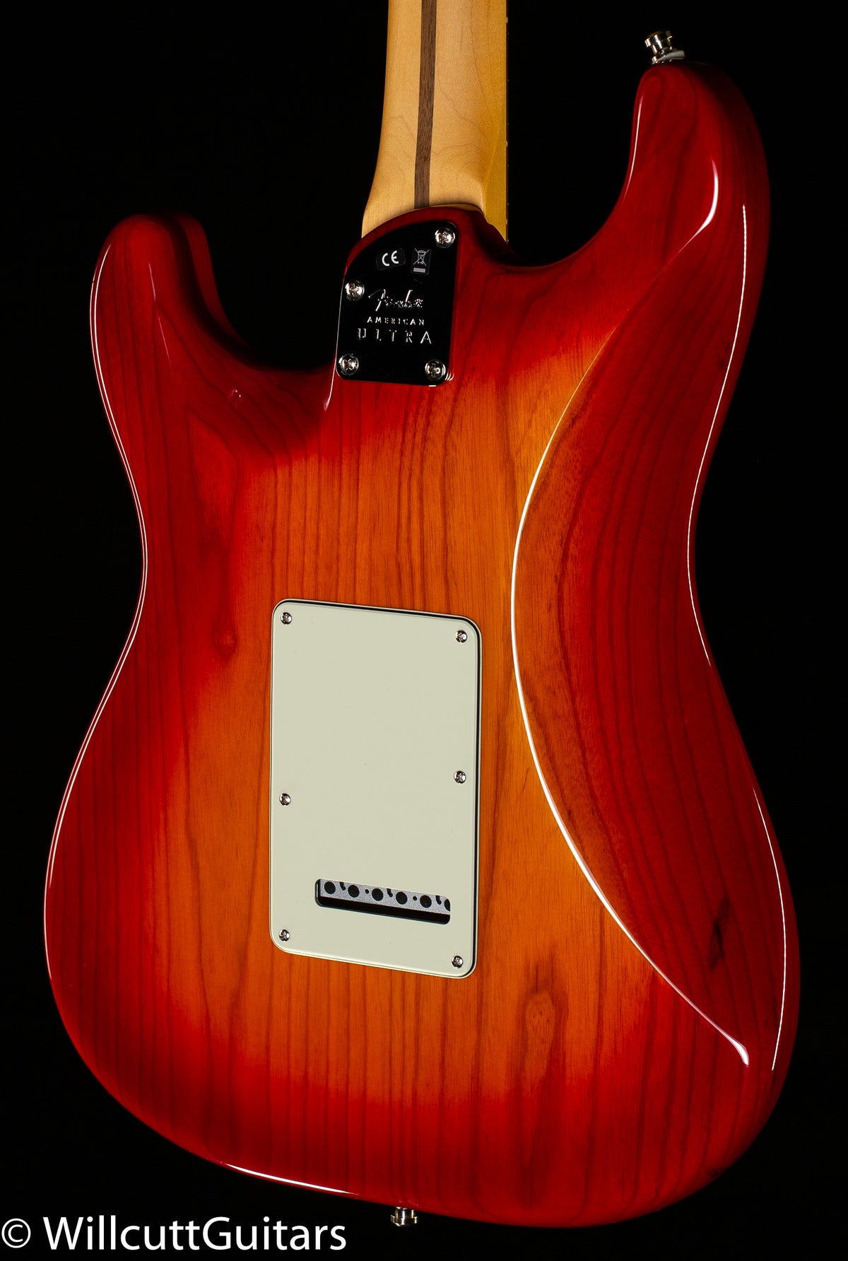 Fender American Ultra Stratocaster Plasma Red Burst Rosewood Fingerboard