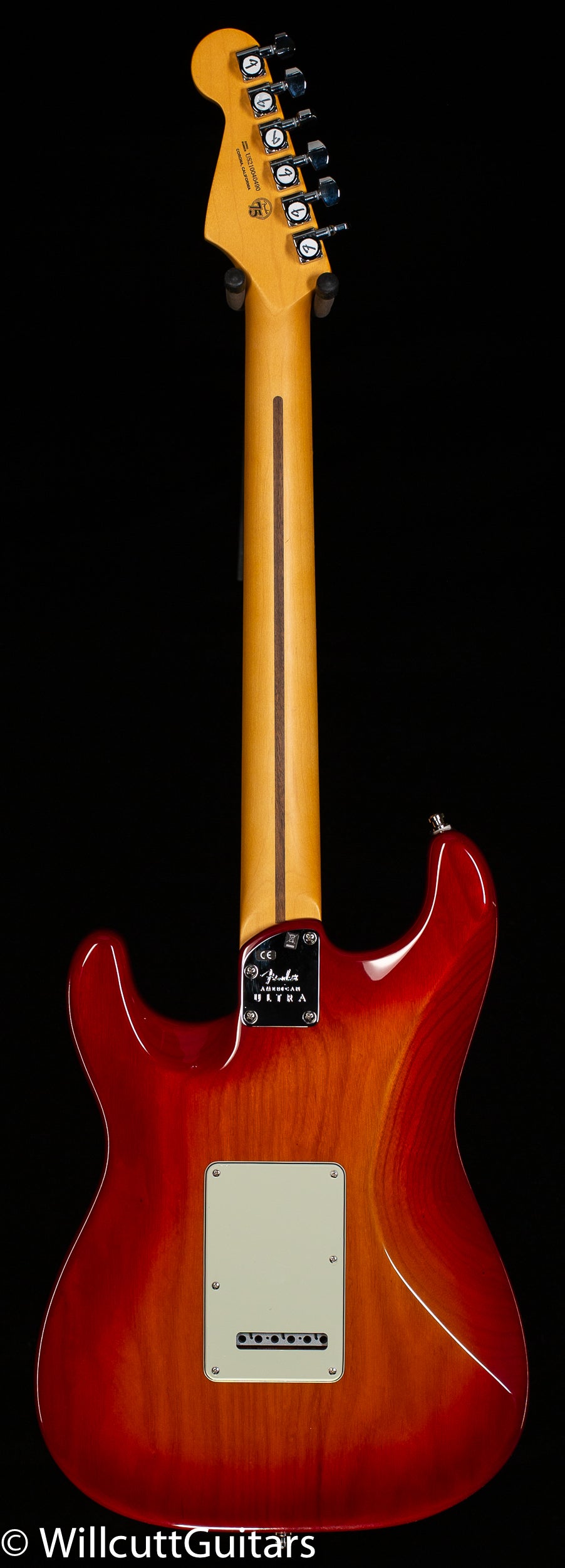 Fender American Ultra Stratocaster Plasma Red Burst Rosewood Fingerboard