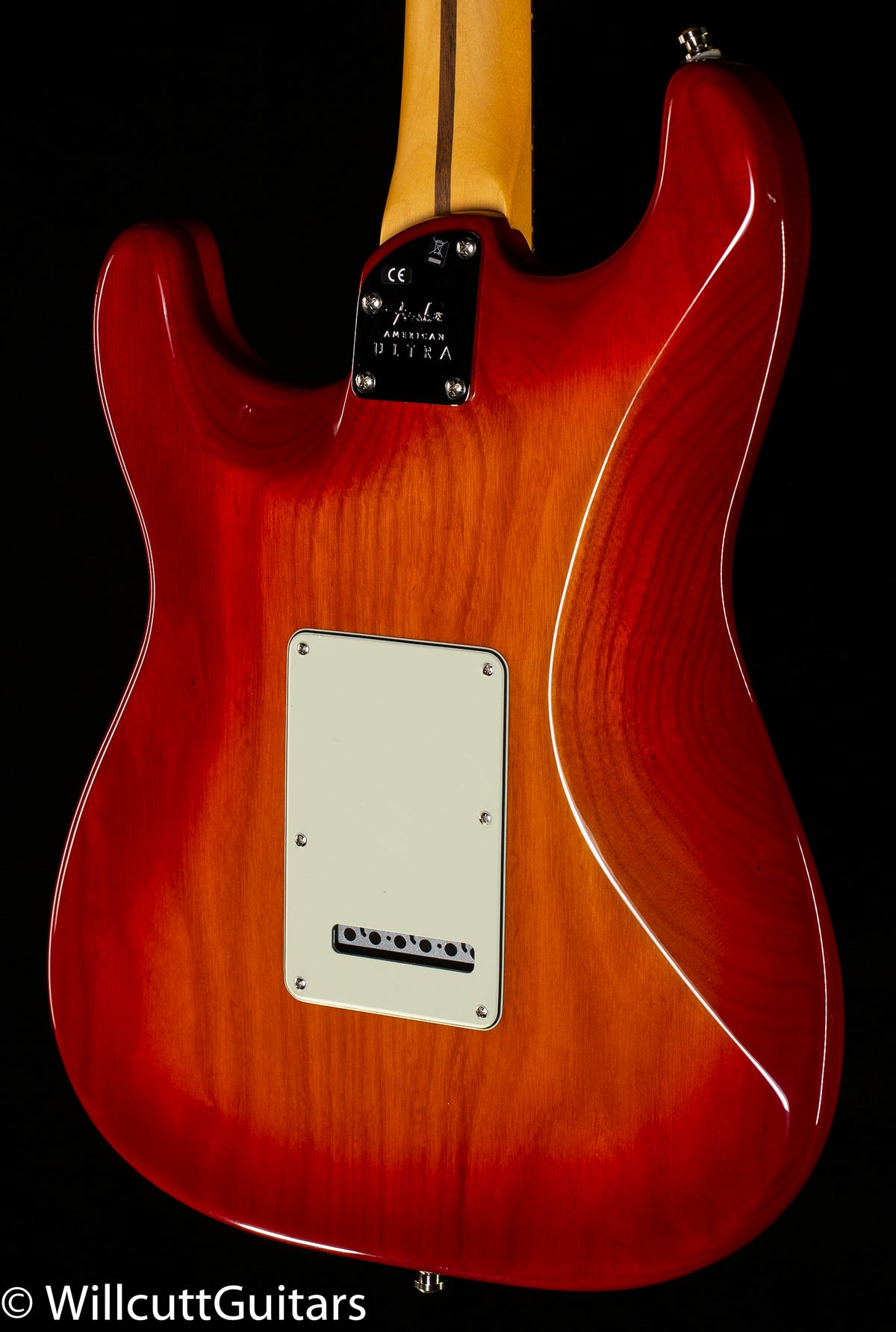 Fender American Ultra Stratocaster Plasma Red Burst Rosewood Fingerboard