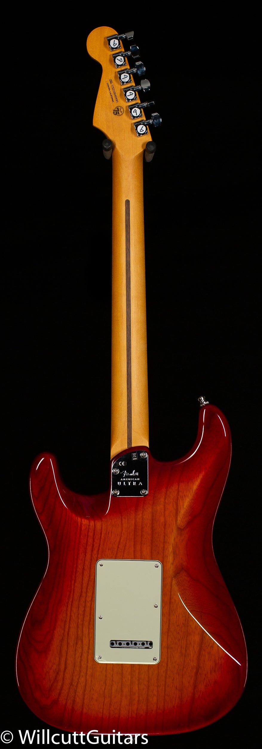 Fender American Ultra Stratocaster Plasma Red Burst Rosewood Fingerboard